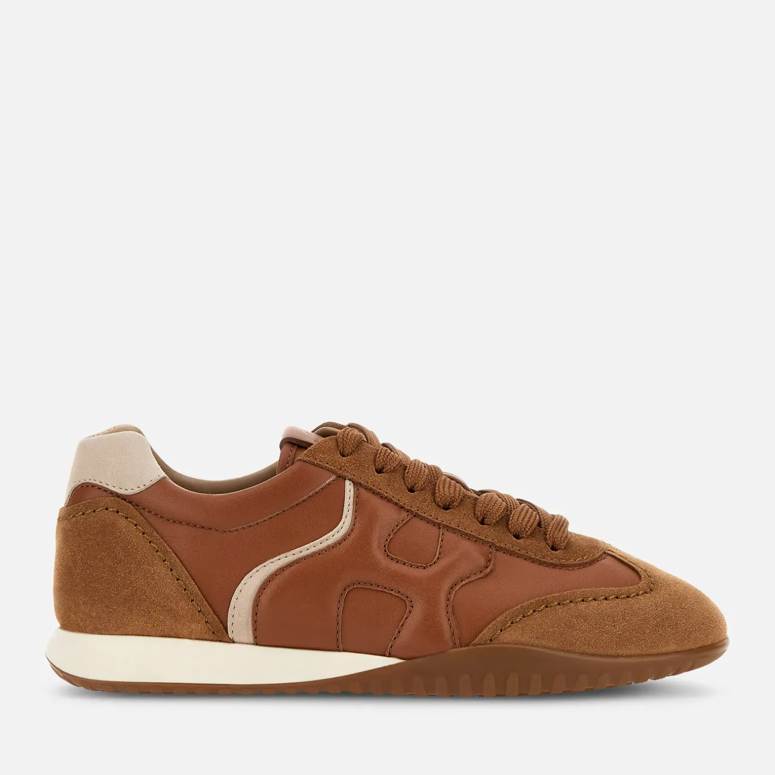 Flat Sneakers*Hogan Sneakers Olympia-Z Marron